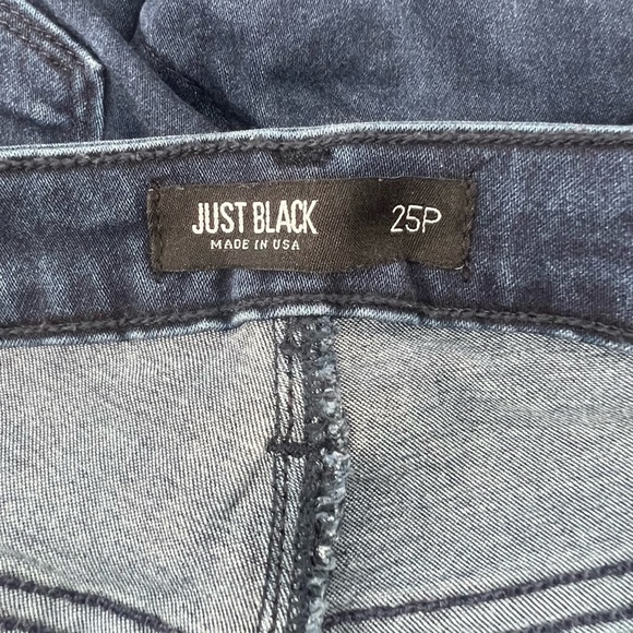 Just Black Blue Skinny Jeans Size 25 Petite Women’s - Picture 2 of 6